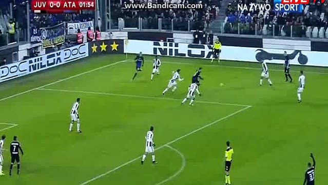 Juventus Amazing Chance - Juventus vs Atalanta - Coppa Italia - 11/01/2017