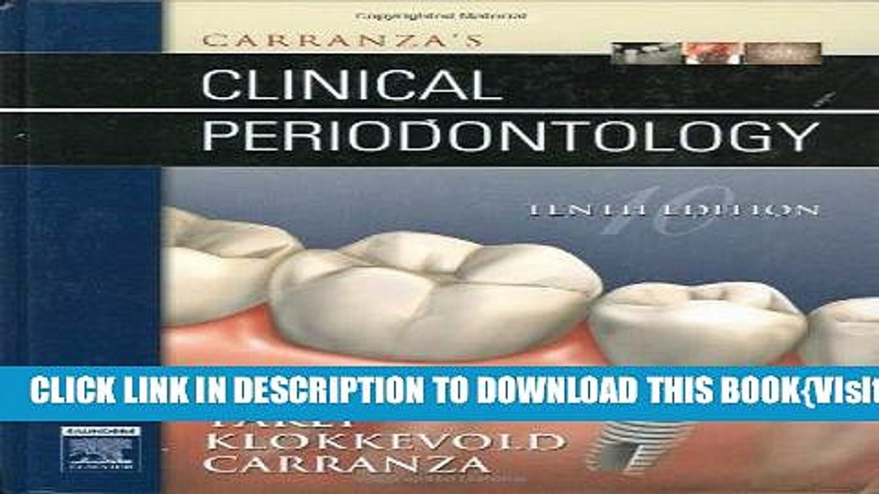 Read Online Carranza s Clinical Periodontology Full Books