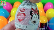 Disney Minnie Ovo de Chocolate Surpresa com Brinquedo Loja de Laços Videos Magic 15 Surprise Eggs