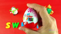 Kinder Surprise Egg Learn-A-Word! Spelling Valentines Day Words! Lesson 8