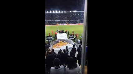 A confusão ao intervalo em Guimarães