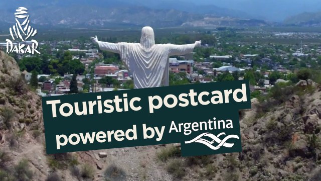 Stage 9 - Tarjeta postal / Touristic postcard / Carte postale; powered by Argentina
