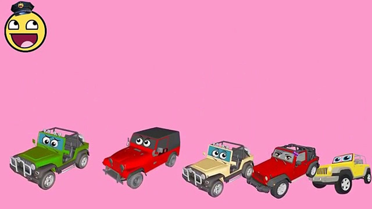 Videos for Kids | Jeep Finger Family Song for Toddlers | Top Nursery Rhymes