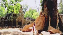 Sistar sing a song at Angkor wat Temple in Cambodia