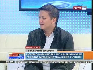 News to Go - Interview with Sen. Chiz Escudero, Financial advice on "Kita mo na" (03/10/11)