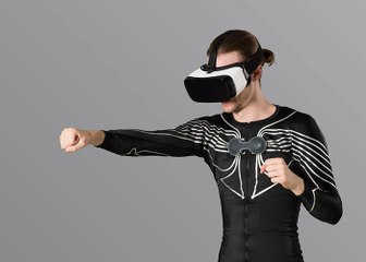 This looks like a space suit from the future - but it is not.