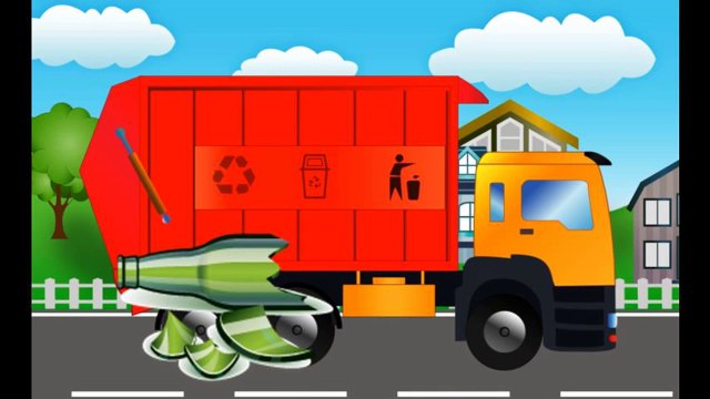 Garbage Truck Videos - Garbage Trucks For Kids - Monster Trucks For Kids Videos-02D-MggsvKI