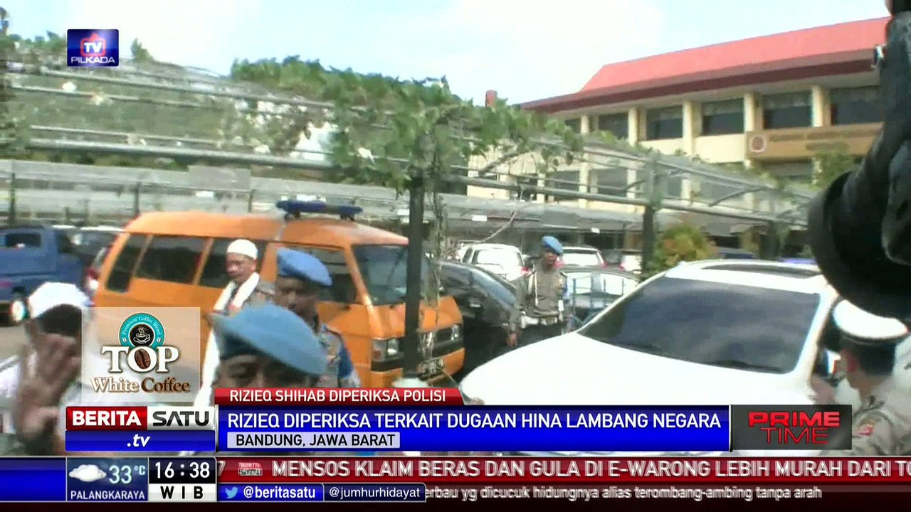 Rizieq Shihab Diperiksa Kasus Penistaan Pancasila