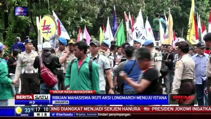 Ribuan Mahasiswa Protes Kenaikan Harga