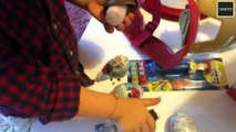 KINDER Surprise Eggs Surprises - Iron Man Boy Unboxing Spiderman Surprise Eggs - Frozen Elsa-4sFJ_Q5bhn8