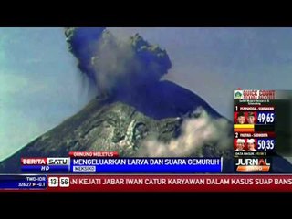 Gunung Meletus di Meksiko Keluarkan Larva