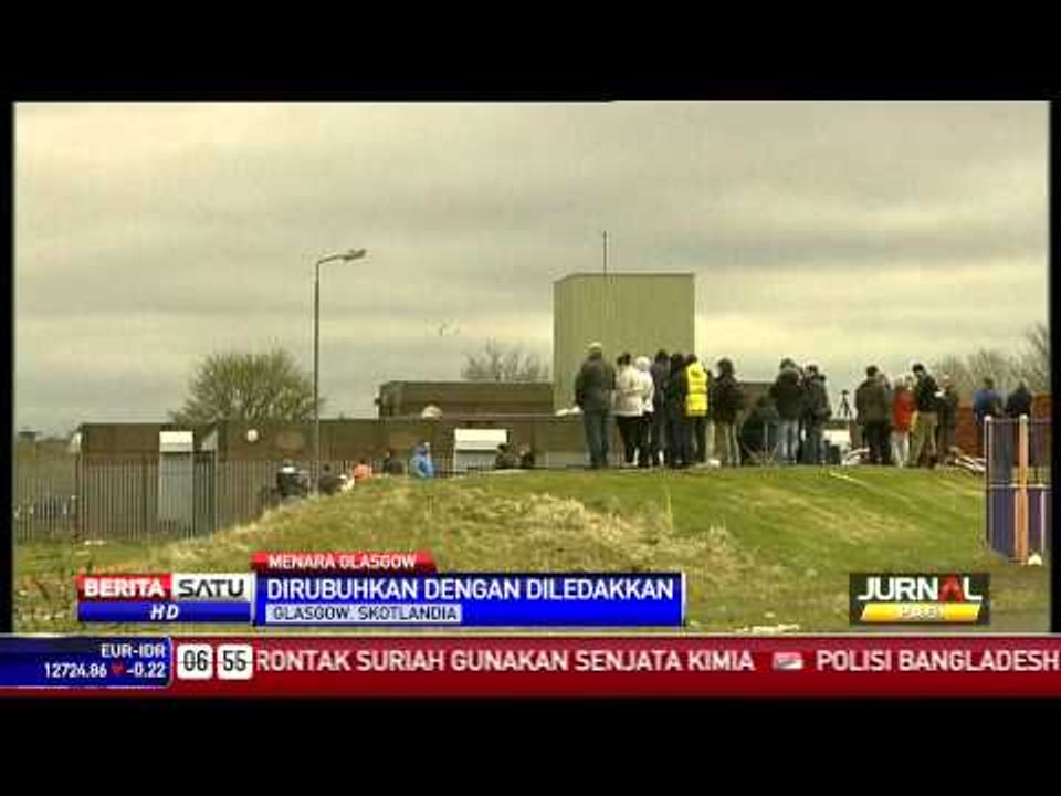 Menara Glasgow Diledakkan