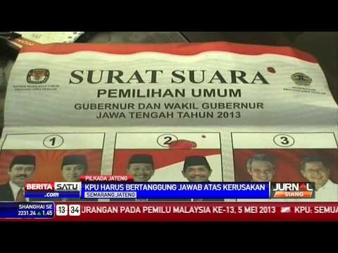Ribuan Surat Suara Rusak