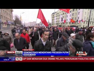 Demonstrasi Menentang Presiden Putin