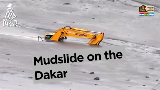 Stage 9 - Top moment: Mudslide on the Dakar - Dakar 2017