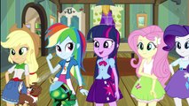 MY LITTLE PONY Equestria Girls and PETS Transforms into LITTLEST PET SHOP
