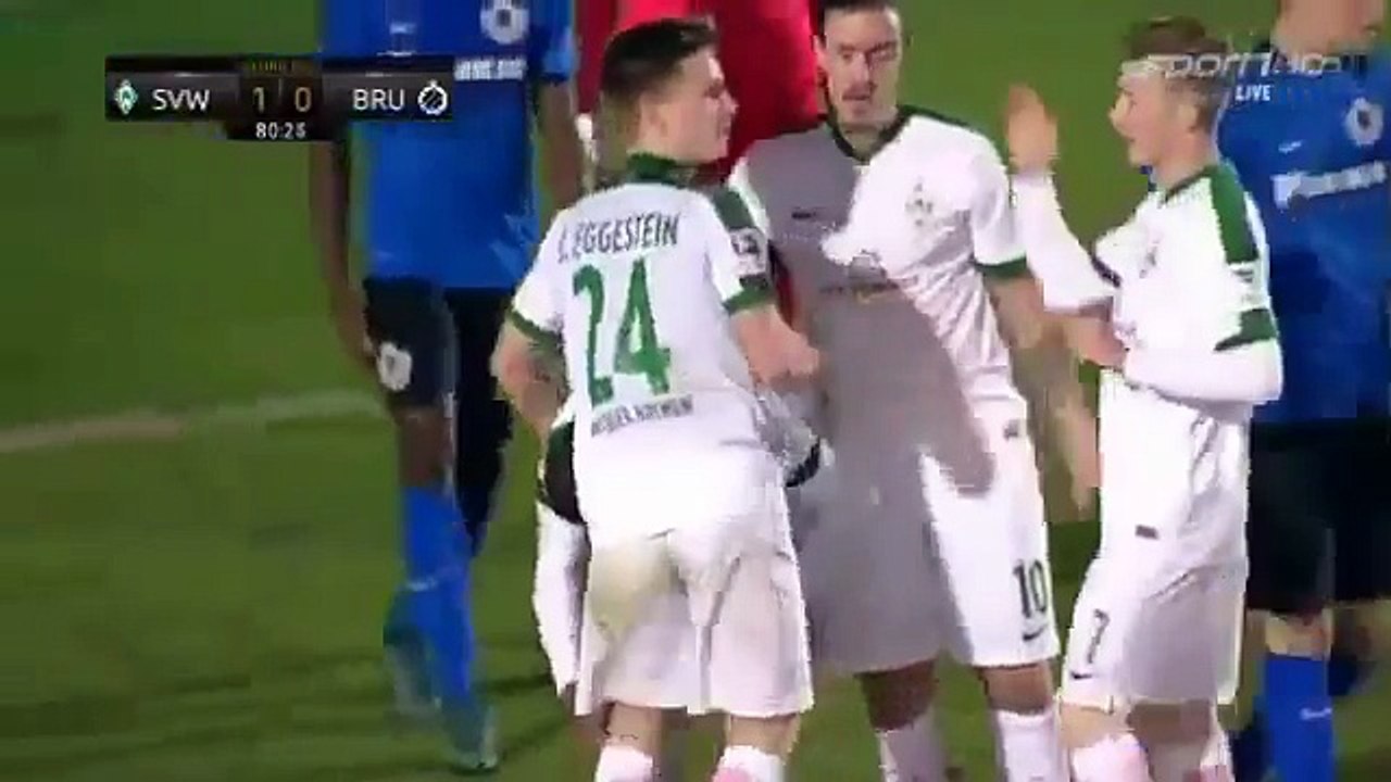 Werder 1:0 Brügge ( 9 January 2017 Friendly Match )