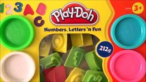 Learn Colors Learn to Count 1 to 10 Counting in English Play Doh Numbers Letters n Fun Playset