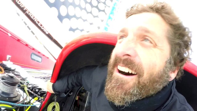 J66 : Eric Bellion a franchi le Cap Horn / Vendée Globe