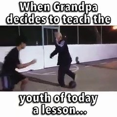 old man football talent