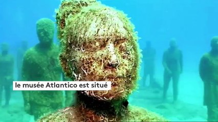 Le premier musée sous-marin d'Europe, composé de 300 statues au fond de l'eau, officiellement inauguré