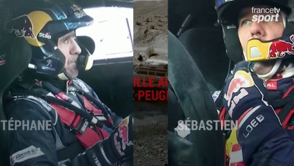 DAKAR 2017 : Une bataille acharnée chez Peugeot entre Stéphane Peterhansel et Sébastien Loeb