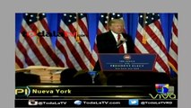 Trump manda a callar a CNN y los llama falsos-Primer Impacto-Video