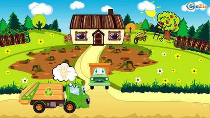 La Voiture de course Rouge - Dessins animés en français - La Voiture Pour Enfants