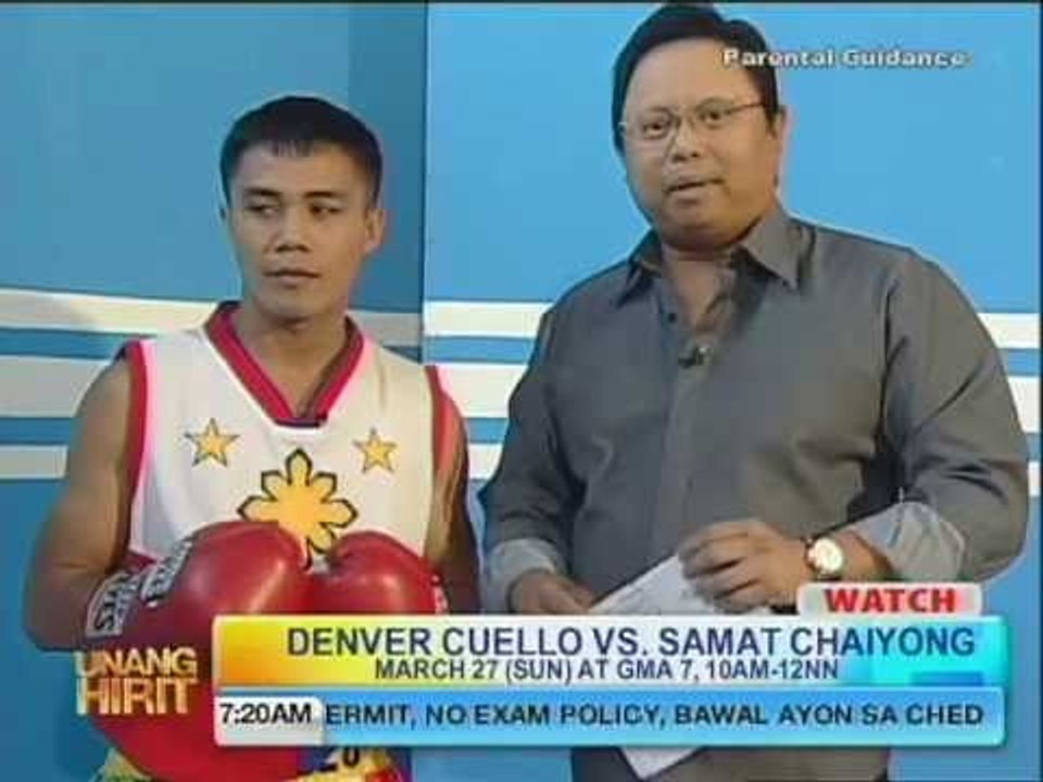 Unang Hirit: Denver "The Excitement" Cuello