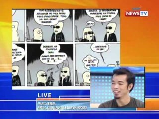 News to Go - Howie Severino interviews comic artist Manix Abrera 4/4/11