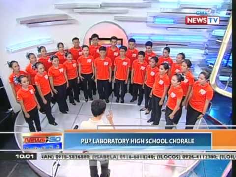 News to Go - Howie Severino interviews PUP Laboratory High School Chorale 3/25/11