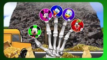 Mickey Mouse Clubhouse Funny Adventures Finger Family Songs!