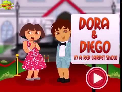 Dora & Diego in Red Carpet Show video game DORA dessin animé Cartoon Full Episodes baby games MF