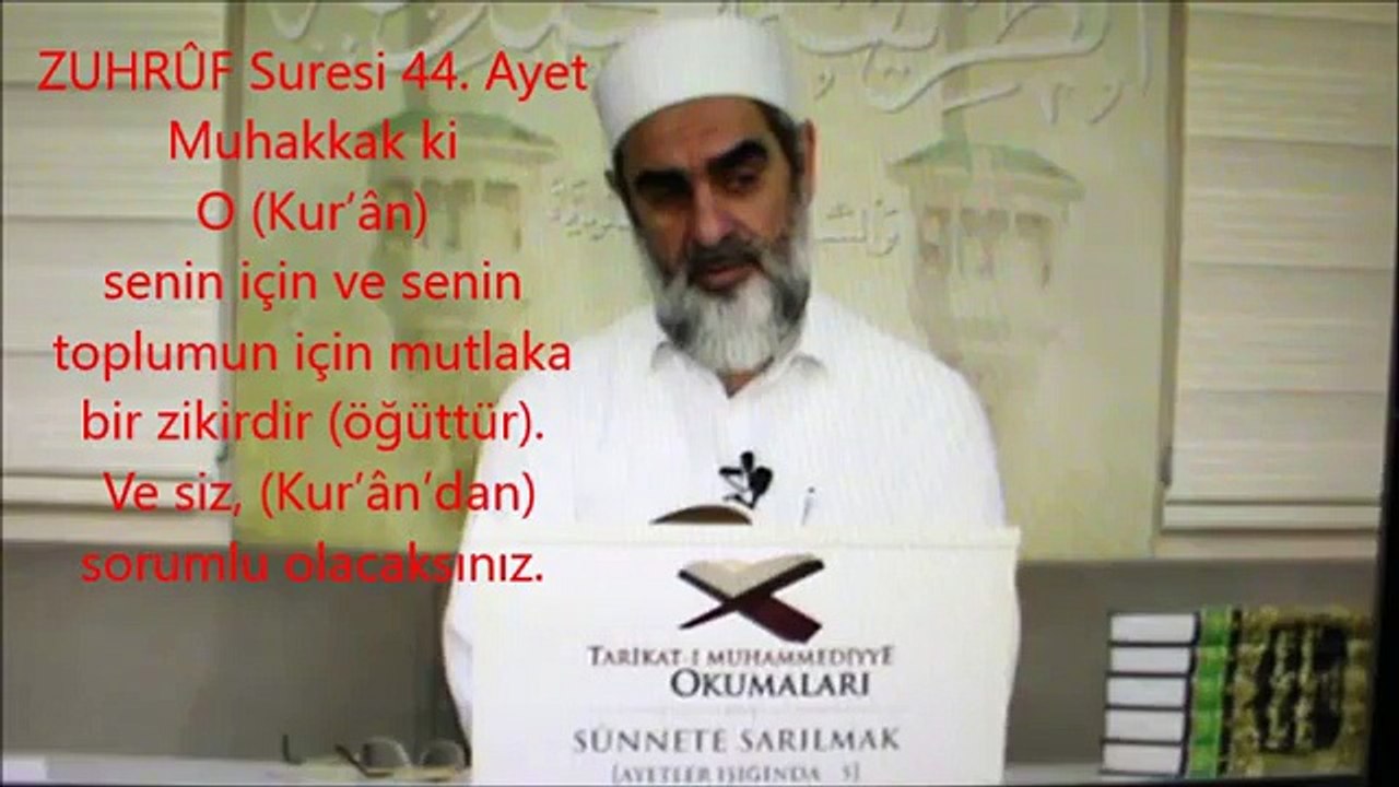 Nureddin Hoca Kur’an’dan Namaz Rekat sayısı  Yok Hadis Kitabında var diyor