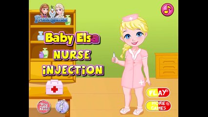 Baby Elsa Nurse Injection - Frozen Baby Elsa