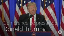 Conférence de presse de Donald Trump