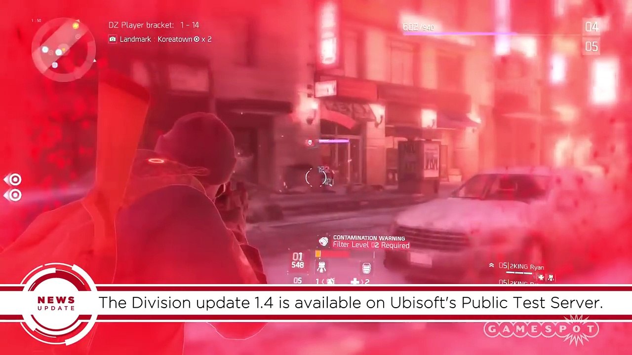 The Division Letting PC Players Test Update 1.4 - GS News Update-rTHXlfQLlsQ