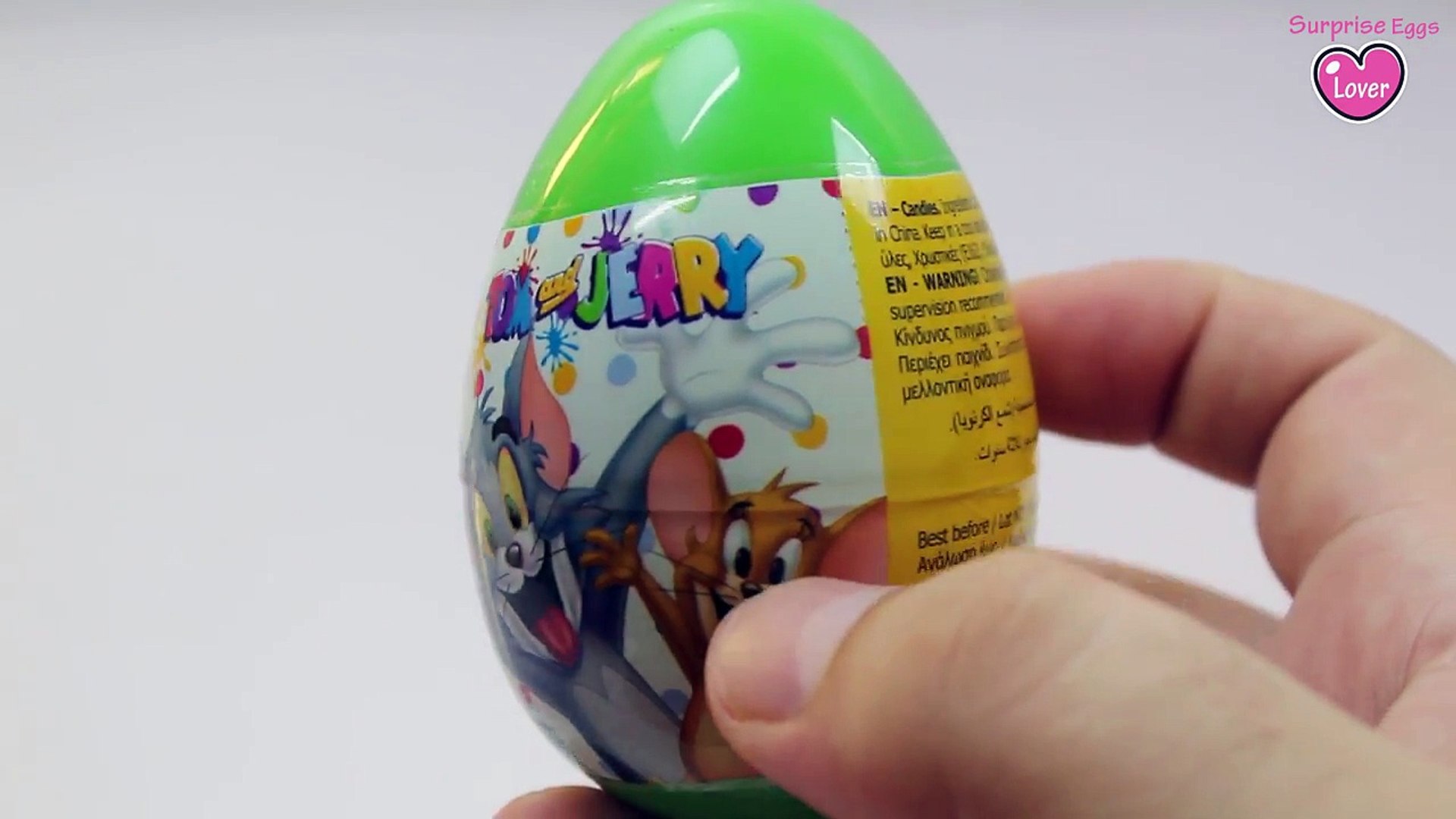 Tom and Jerry Surprise Eggs Surprise Toys Egg A Day Surprise Eggs Disney Collector