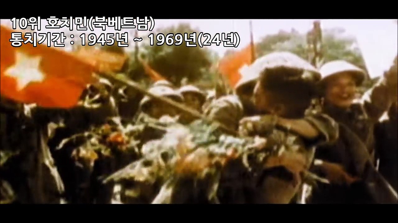 가장 오랫동안 집권한 독재자 Top10-TUdMweEatVg