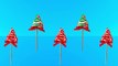 Christmas Tree Shaped Lollipops Finger Family Finger family Cartoon Animation nursery Rhymes
