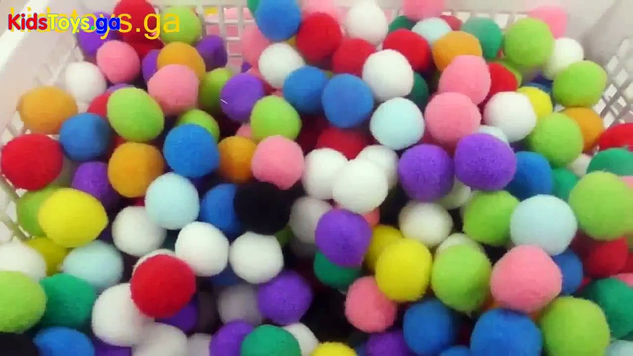 Sora Kids - Learn Numbers Counting Colors Wad Of Cotton and Slime Baby Doll Bath Time Surprise