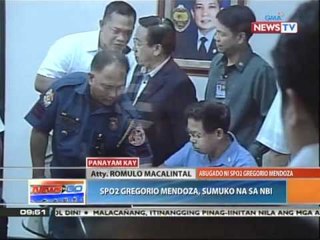 News to Go - Kara David interviews legal counsel to SPO2 Gregorio Mendoza 4/8/11