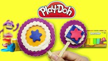 Learn Colours for Kids Play Dough Art with Flowers n Biscuits Cake for Children, Toddlers and Babies