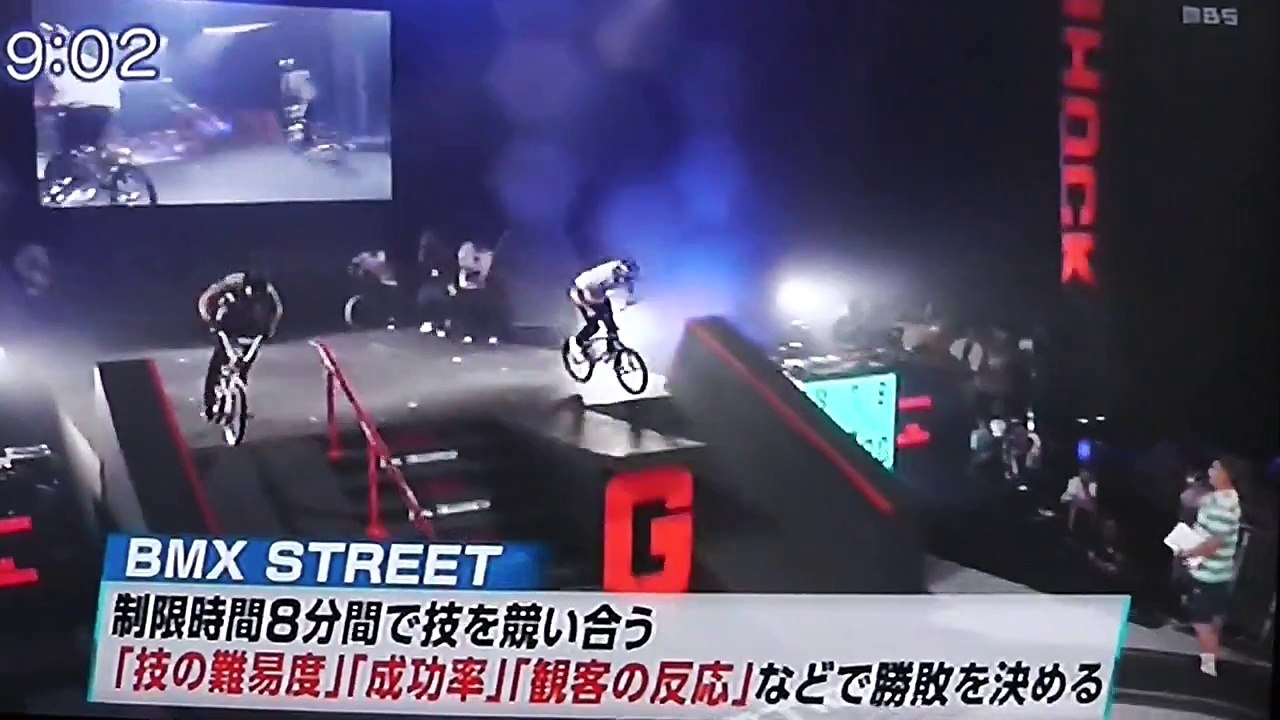 BMX  STREET世界大会 自転車競技 -華麗な演技で観客を魅了し優勝したのは日本人,中村輪夢君[14]-ZnyuMiqXXSg