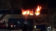 Пожар в Торговом центре АТОЛЛ.ТУШЕНИЕ ПОЖАРА.