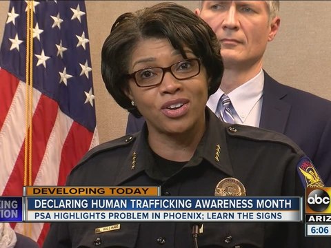January declared Human Trafficking Awareness Month in Arizona