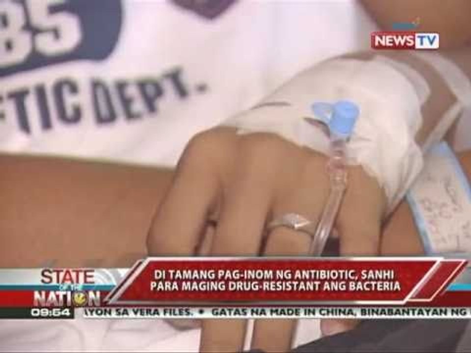 SONA - Faulty drug intake makes bacteria stronger vs antibiotics 04/11/11