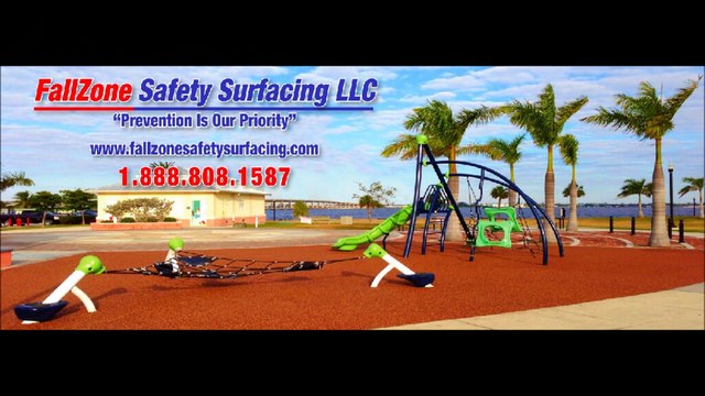 Florida Playground Surfaces FallZone Safety Surface fallzonesafetysurfacing.com Playground Surfacing 1-888-808-1587