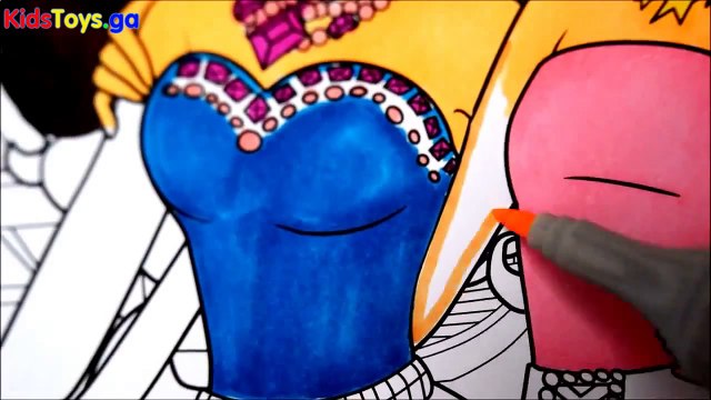 BARBIE Coloring Book Pages Rock N' Royals Kids Fun Acitivities Learning Videos Kids Balloons Toys -