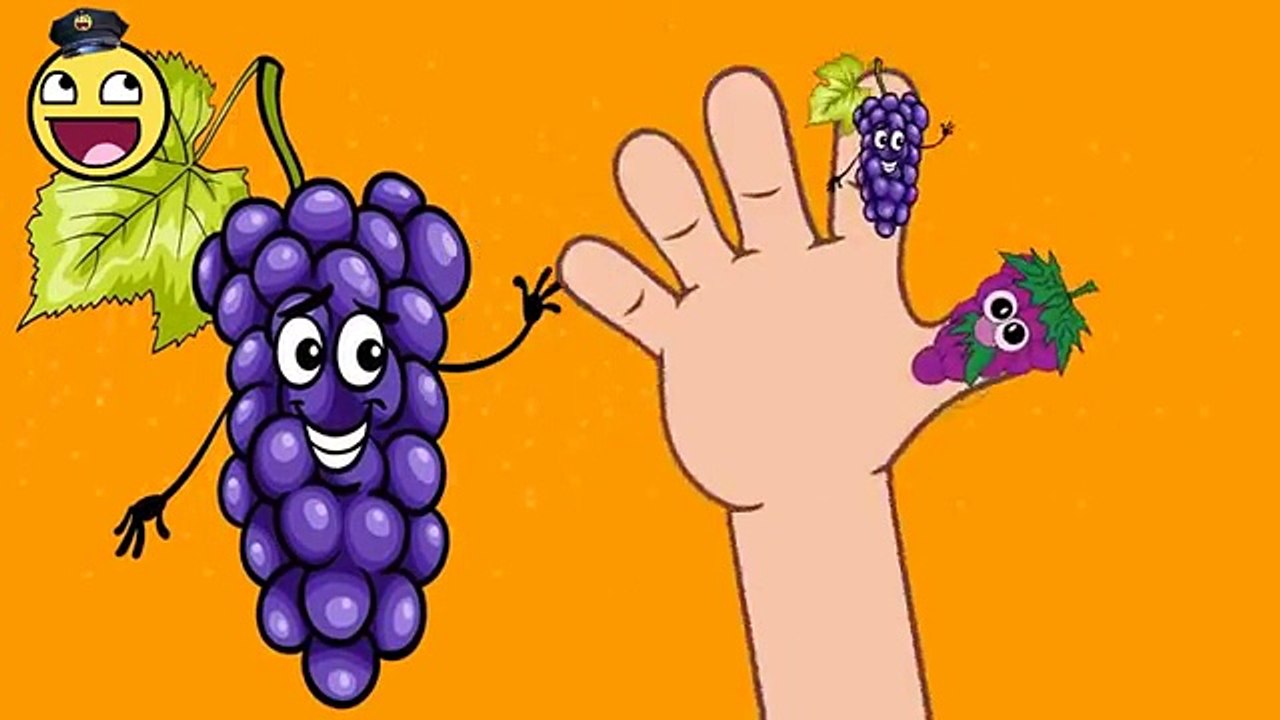 Kid Songs | Grape Finger Family | Preschool Rhymes